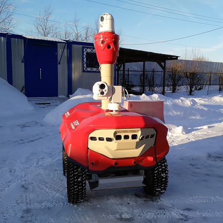 Робот для обследования нефтегазового оборудования