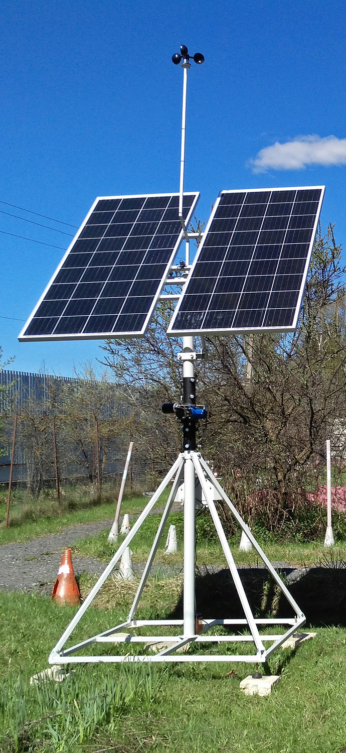 Поворотная солнечная панель 0,5кВт