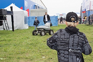 Действующий образец охранного робота в Жуковском